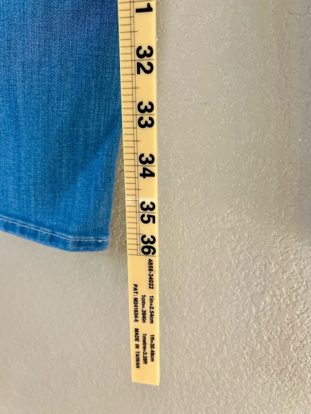 Hudson Rosalie Jeans Medium Blue Wide-Leg High-Rise Ankle Jeans Size 28 - Picture 8 of 10